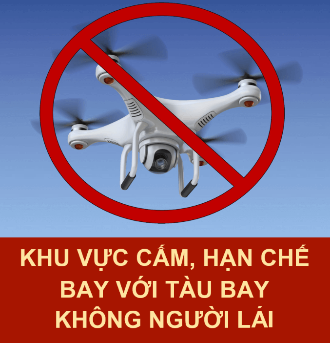Công bố thử nghiệm khu vực cấm bay, hạn chế bay đối với tàu bay không người lái và các phương tiện bay siêu nhẹ trên địa bàn tỉnh